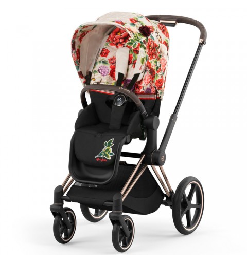 Cybex Priam 4.0 - wózek spacerowy | Spring Blossom Light